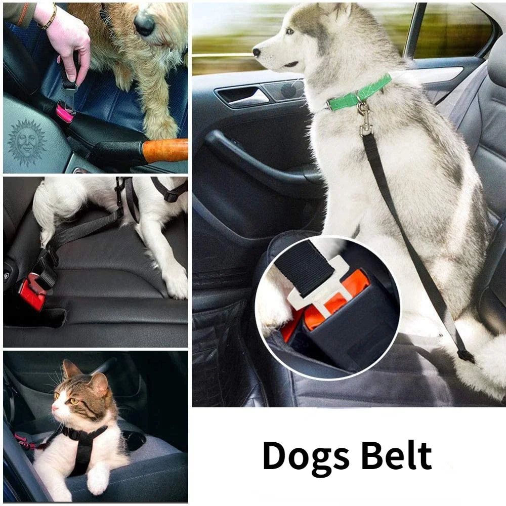 Adjustable Dog Car Seatbelt