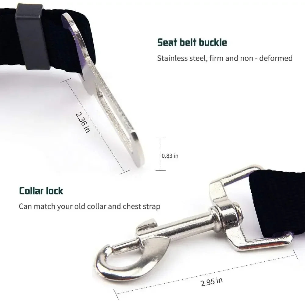 Adjustable Dog Car Seatbelt