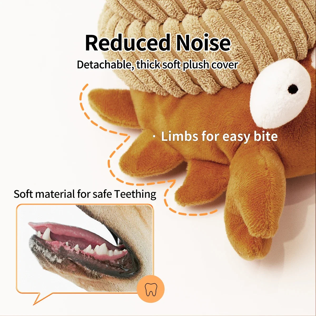 Interactive Dog Plush Toy