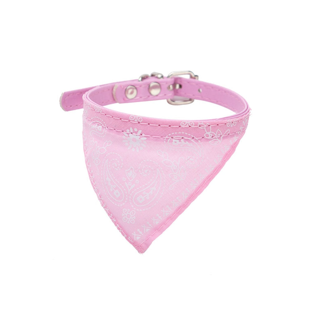 Adjustable Pet Puppy Cat Scarf Bandana Collar Neck Scarf For Small Dogs