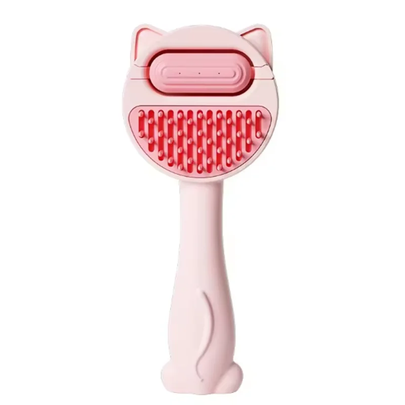 Pet Steam Massage Brush Dog Comb Soft Round Head Hair Removal Comb Safe for Cats And Dogs Universal Grooming