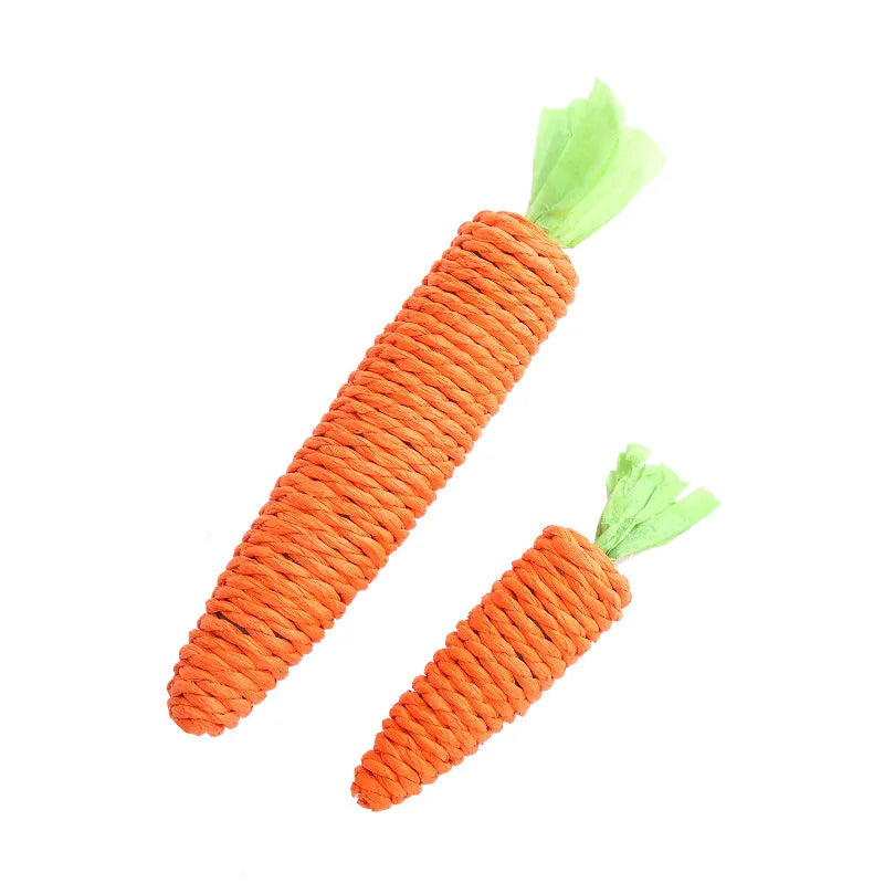 Carrot Chew Toy for Cats