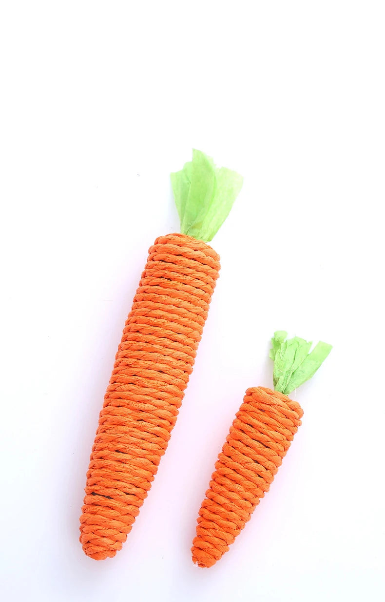 Carrot Chew Toy for Cats