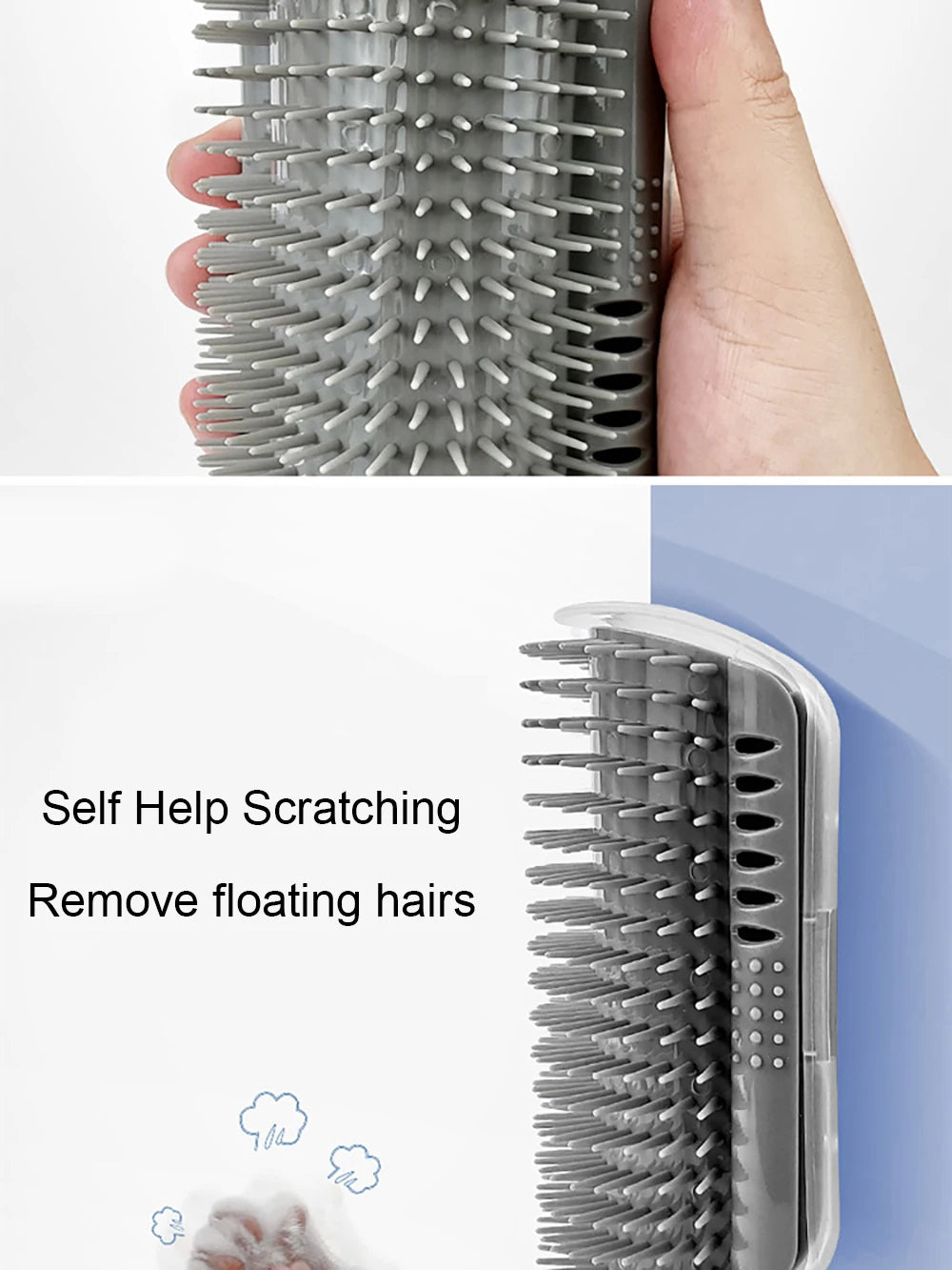 Massager Wall Brush for Cats
