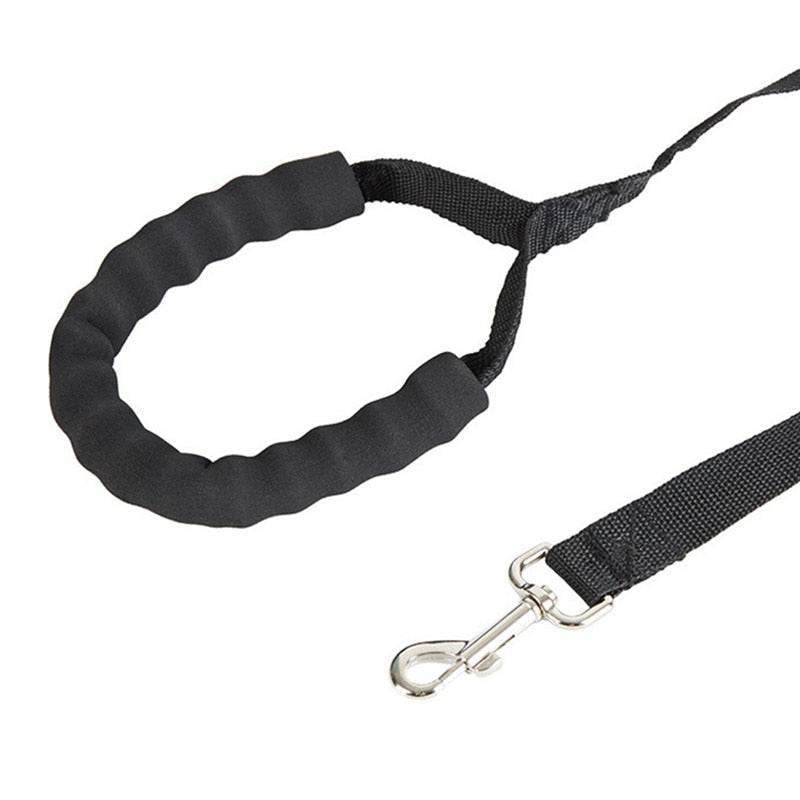 Long Dog Leash Rope Comfortable Sponge Handle Pet Lead Belt Outdoor