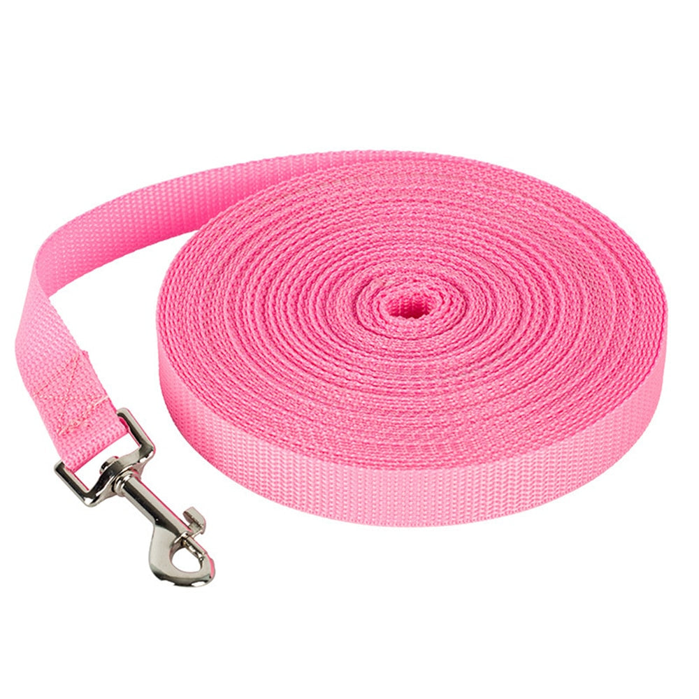 Long Dog Leash Rope Comfortable Sponge Handle Pet Lead Belt Outdoor