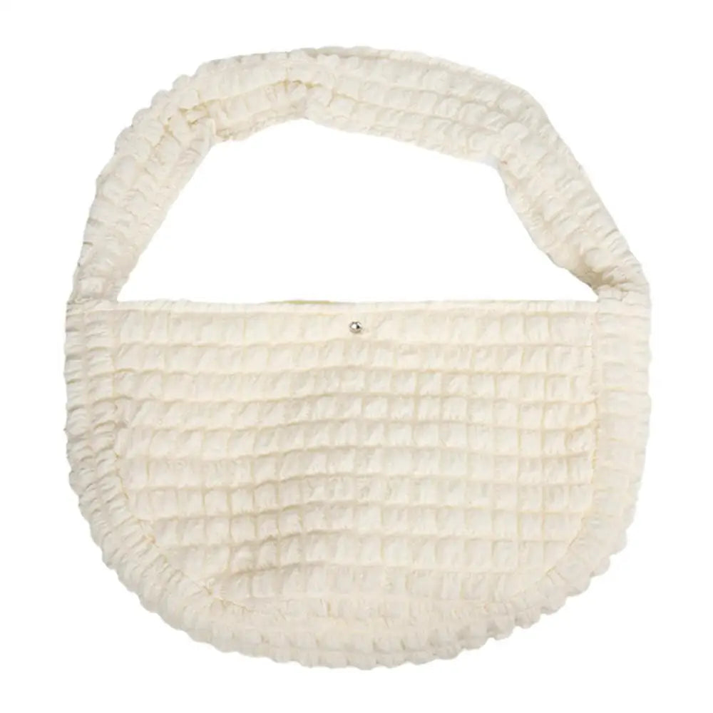 Dog Sling Ribbed Shoulder Bag