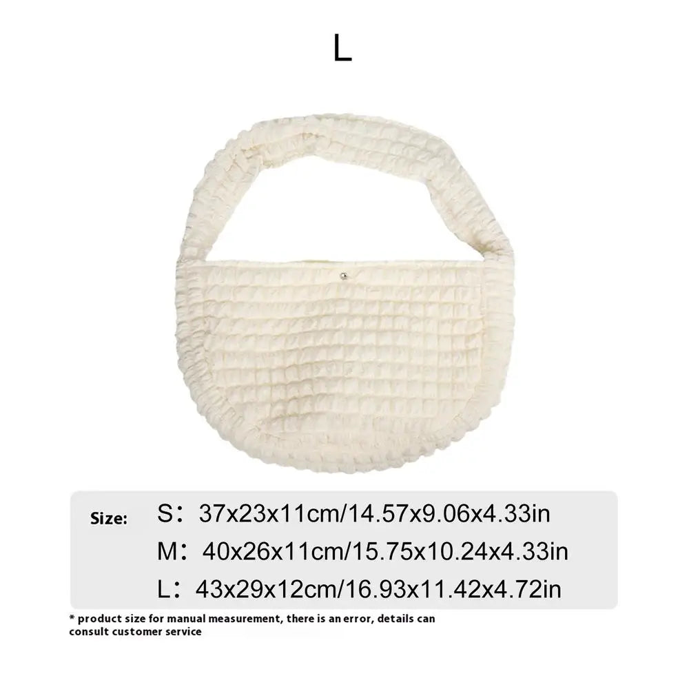 Dog Sling Ribbed Shoulder Bag