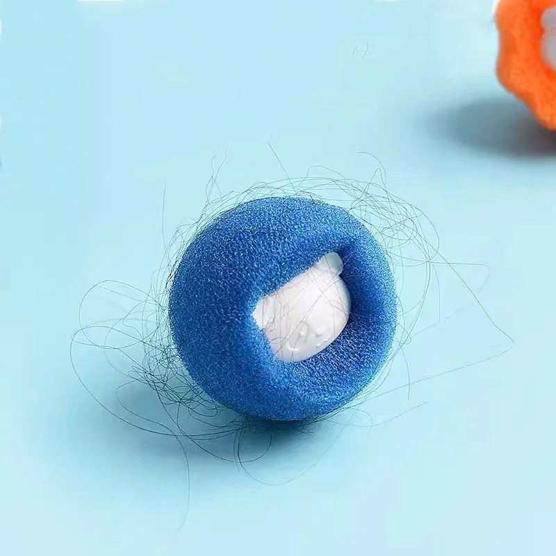 Pet Hair Remover Reusable Ball Wool Sticker