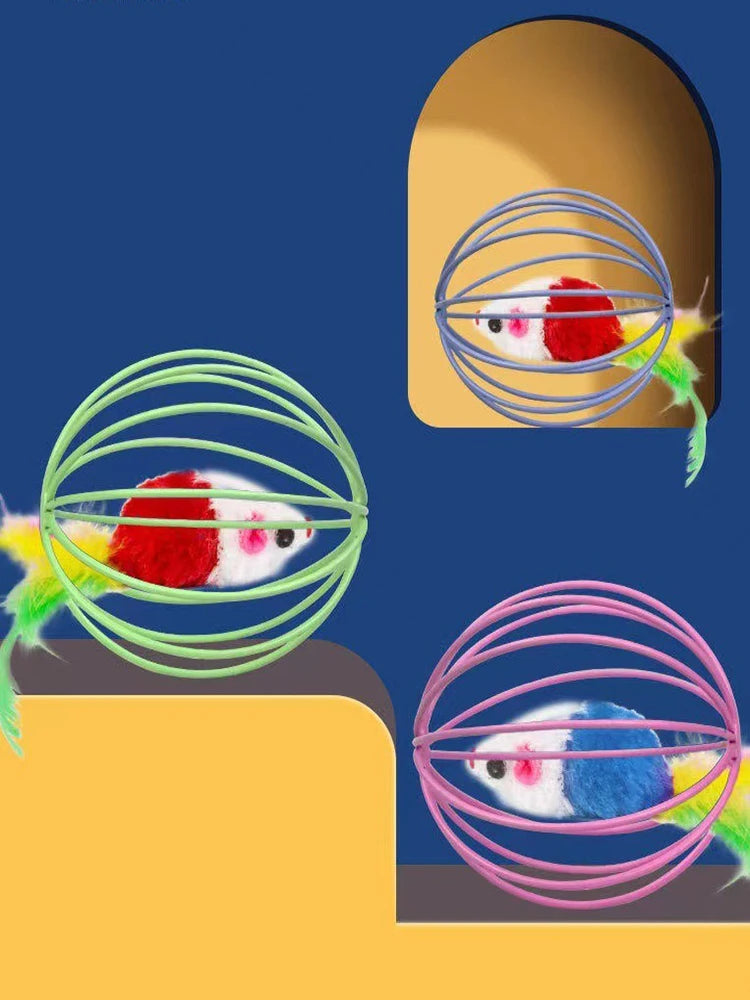 Hot cage rat happy cat toy