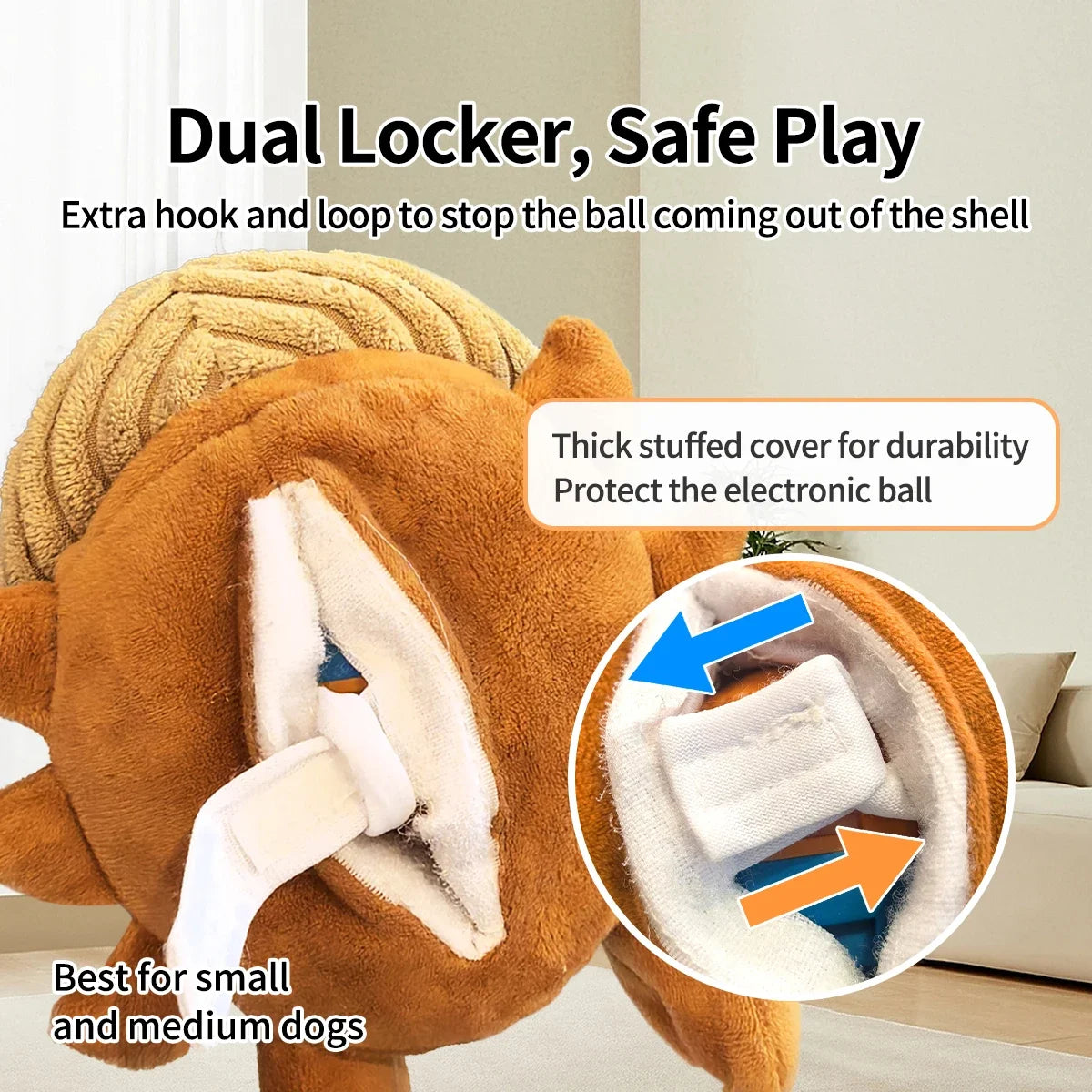 Interactive Dog Plush Toy