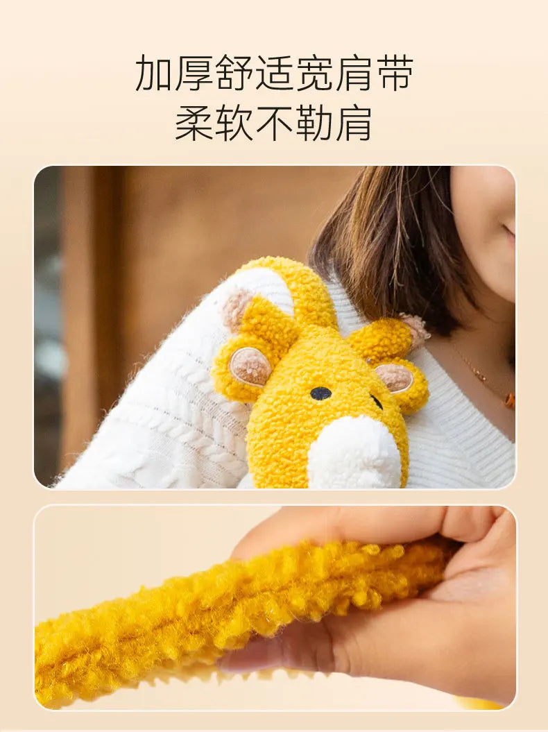 Giraffe Cat Portable Winter Warm Dog Pet Bag