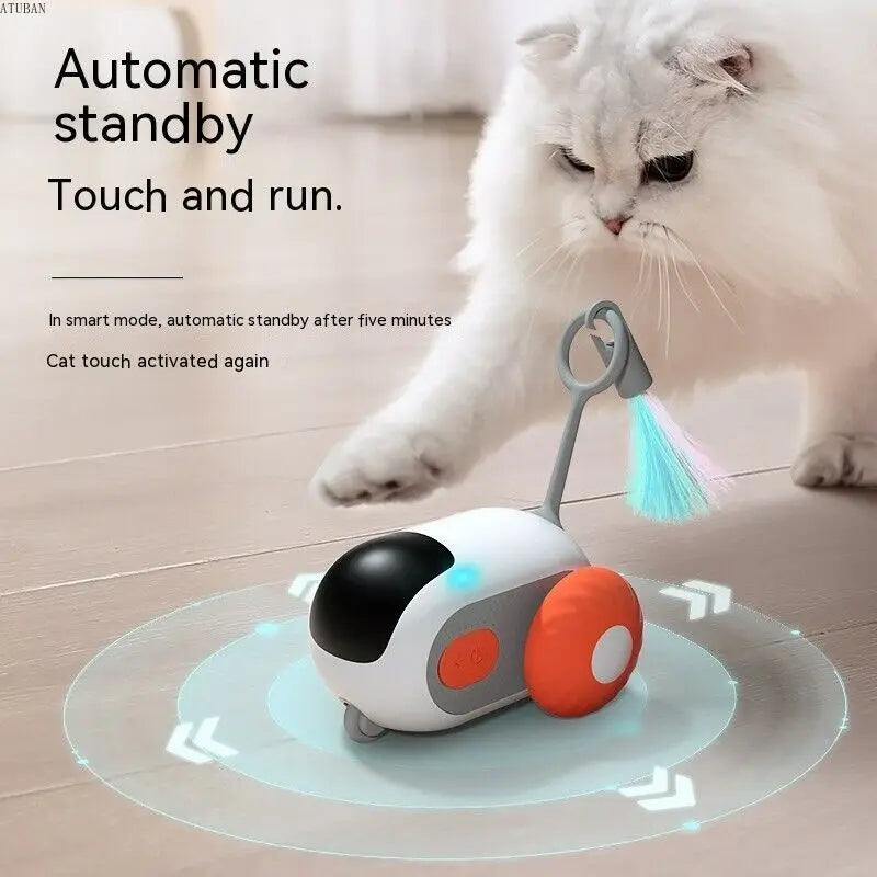 ATUBAN Remote Smart Car for Cats & Dogs