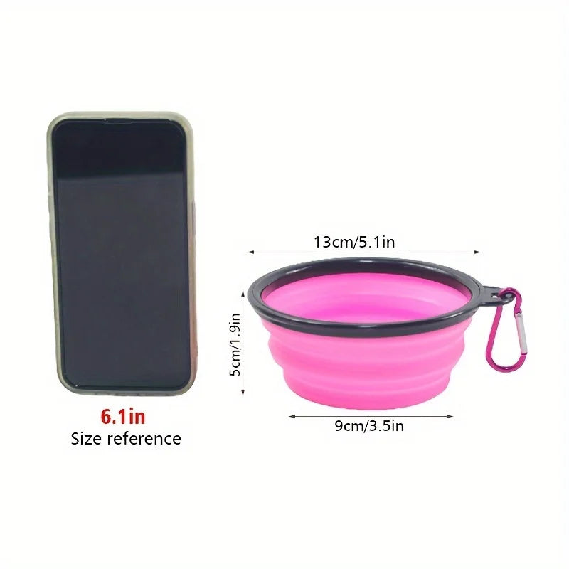 Portable Dog Travel Feeding Bowl