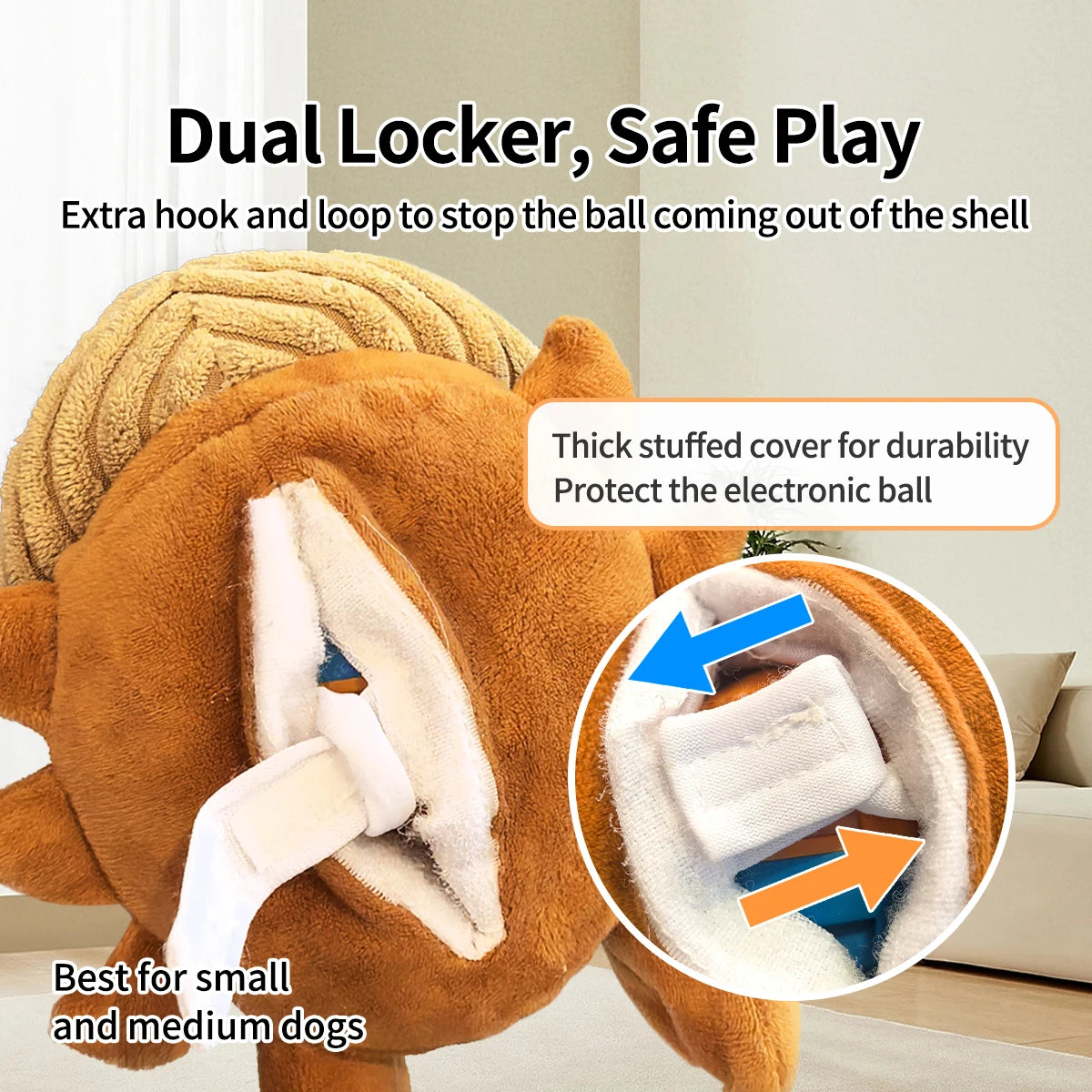 Interactive Dog Plush Toy