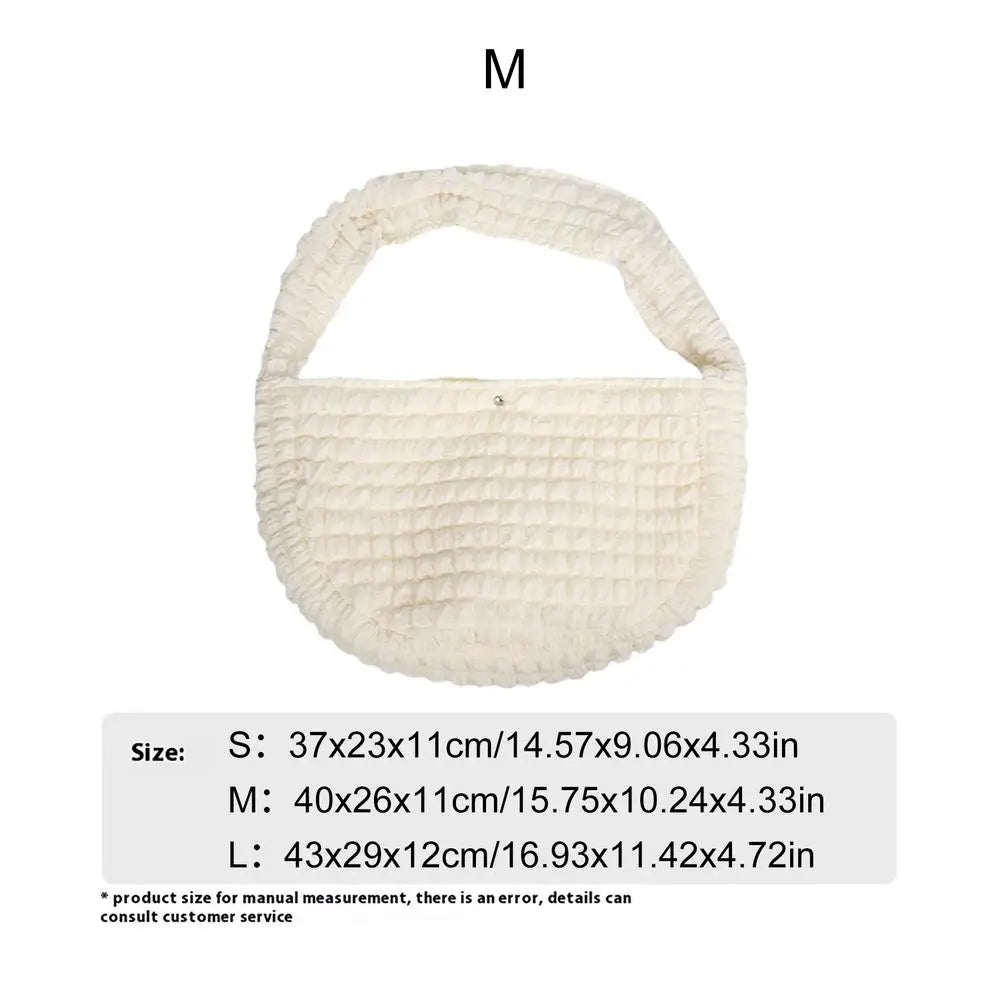 Dog Sling Ribbed Shoulder Bag