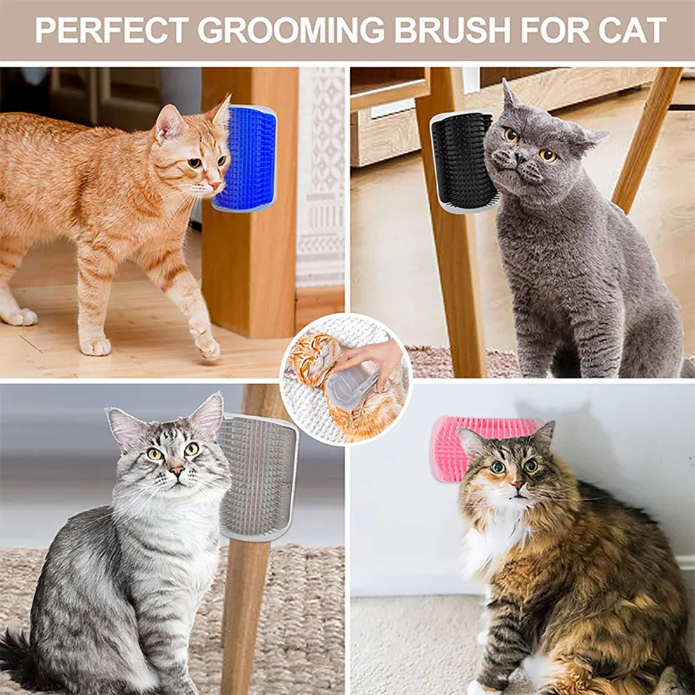 Massager Wall Brush for Cats