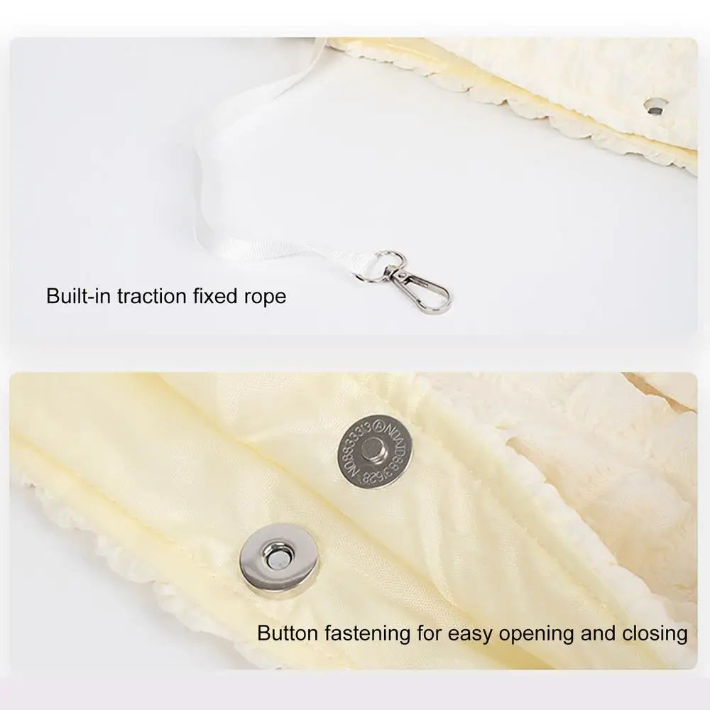 Dog Sling Ribbed Shoulder Bag