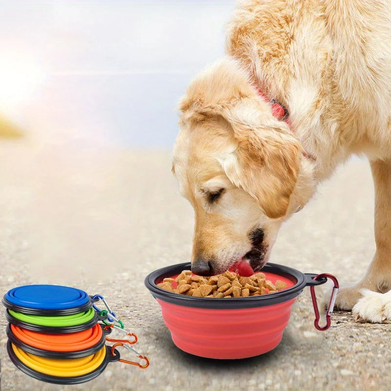 Portable Dog Travel Feeding Bowl