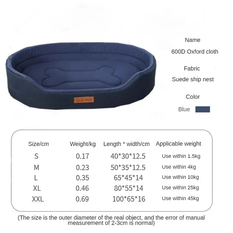 Waterproof and Chew Resistant Mat, Wear-Resistant Pet Sleeping Beds