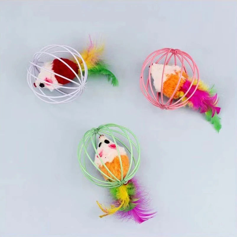 Hot cage rat happy cat toy